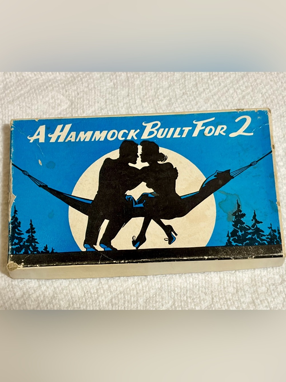 Vintage Novelty postcard box, circa 1941